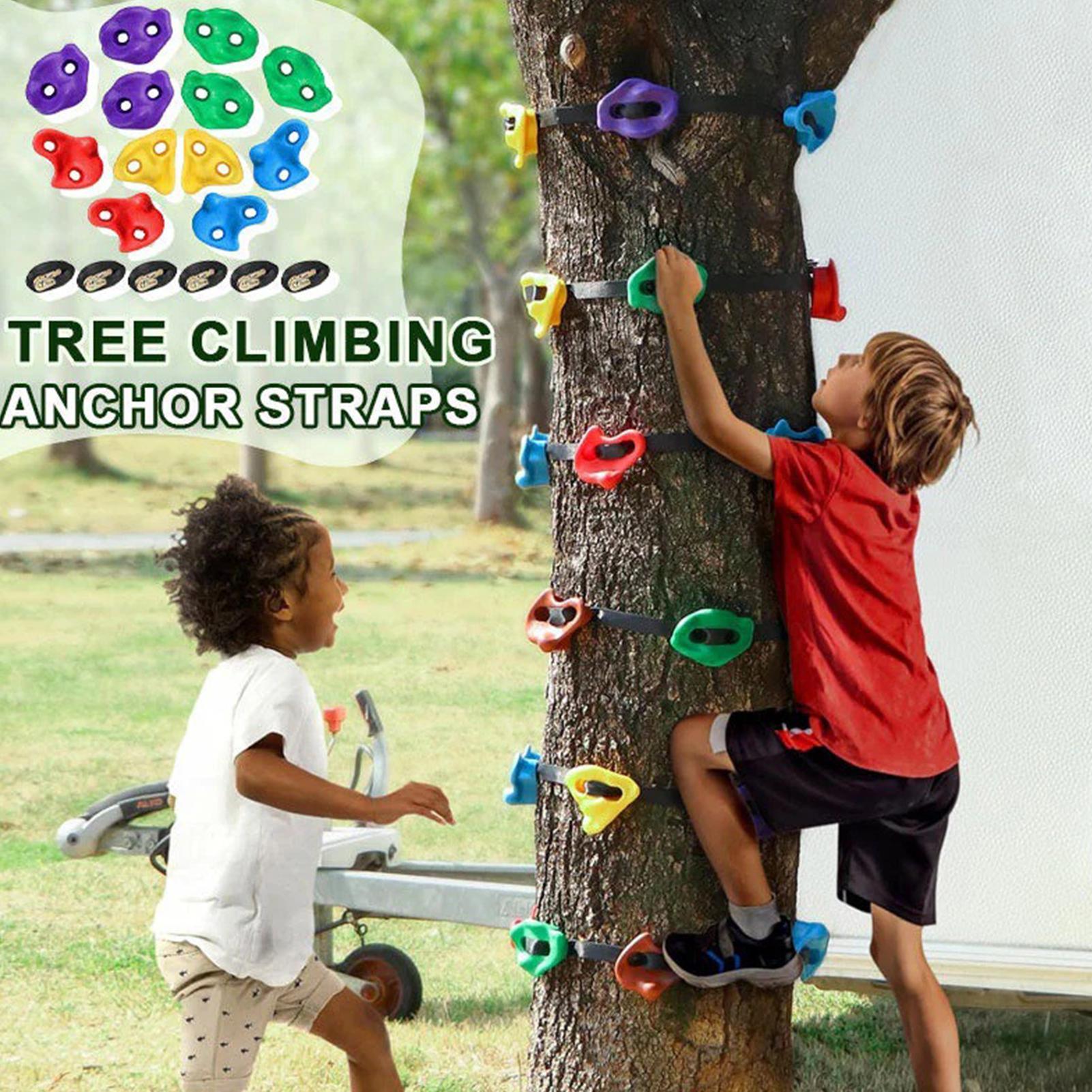 Outdoor Adventure Store - Boomklimmateriaal Verstelbaar Lichtgewicht Obstakelbaan Training Jongens
