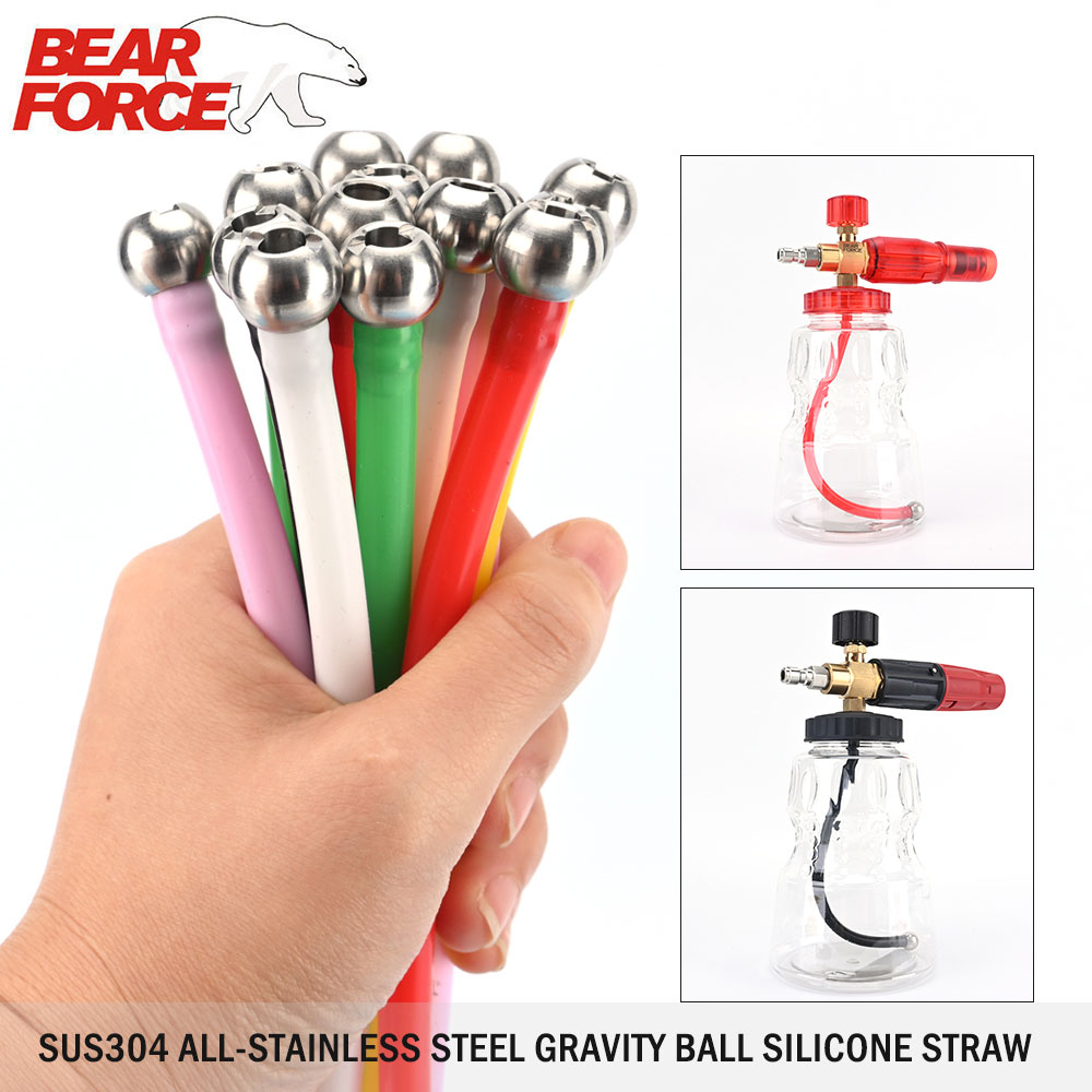 Bear Spray Clip - Autowasaccessoires RVS-filter voor hogedrukreiniger schuimkanon sneeuwschuimlans