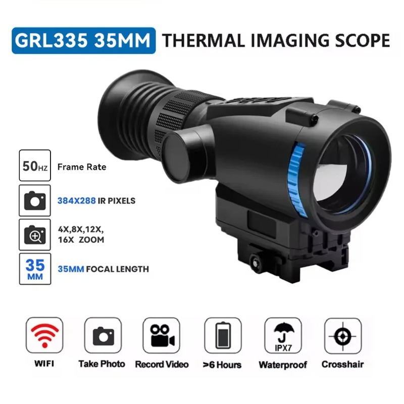 Outdoor Adventure Video - 384*288 50Hz Thermische camera 25/35MM lens