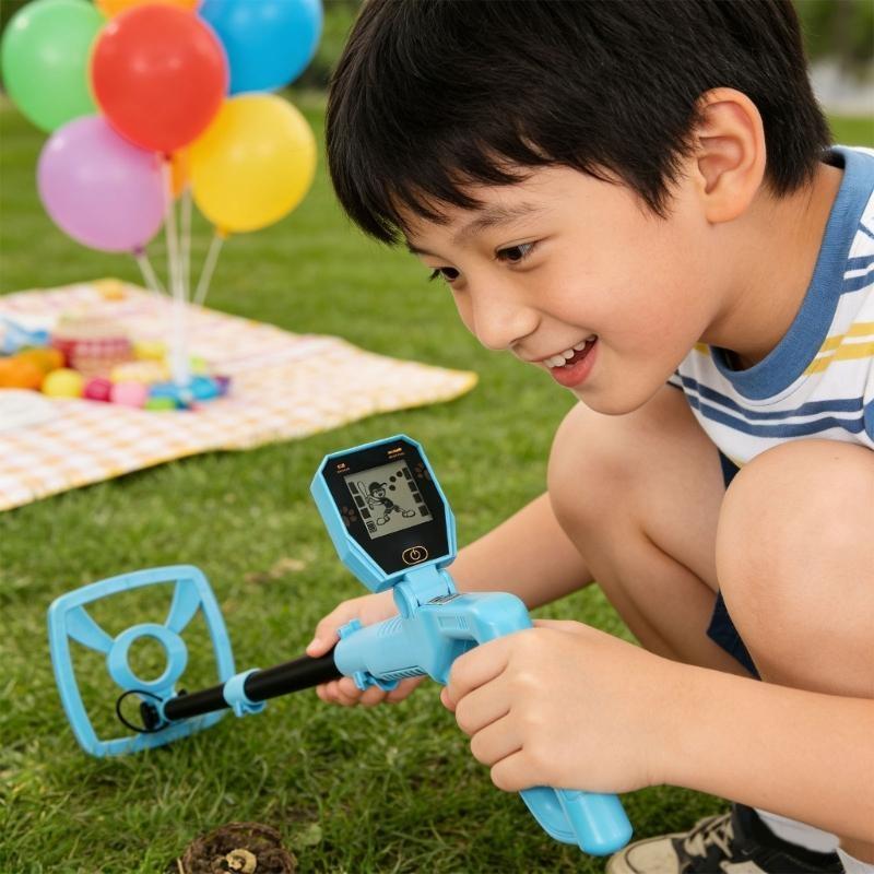 Outdoor Adventure Activities For Kids - Veilige detectietool Metaaldetectoren voor kinderen Afgeronde