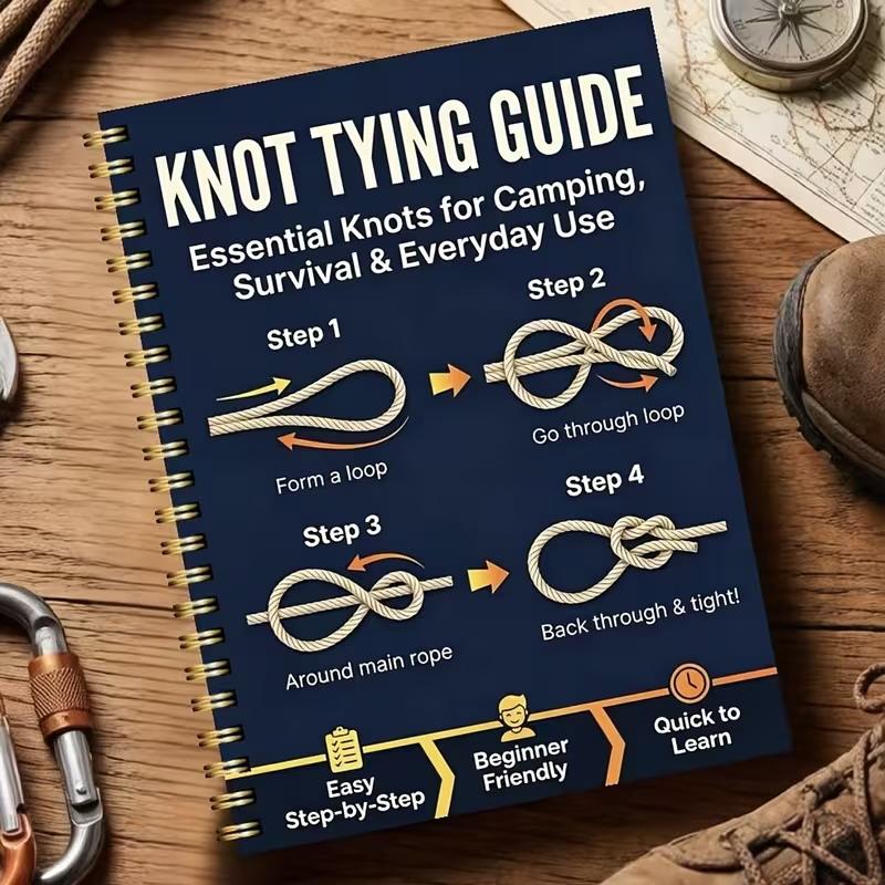 Outdoor Adventure Guide - Beginnersvriendelijke outdoor survivalknopen stapsgewijs gids voor