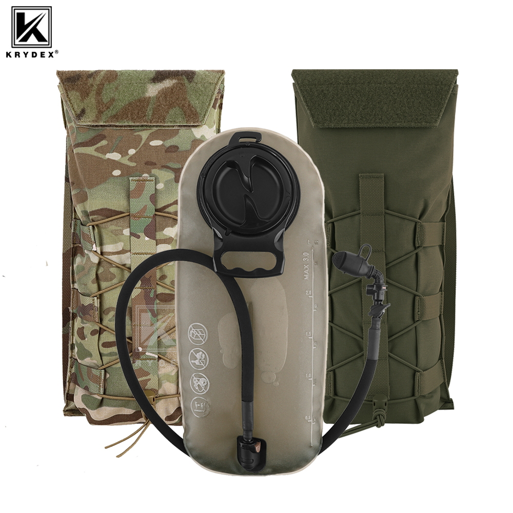 Outdoor Adventure Vest - KRYDEX Tactische 3L Hydratatie Molle Pack
