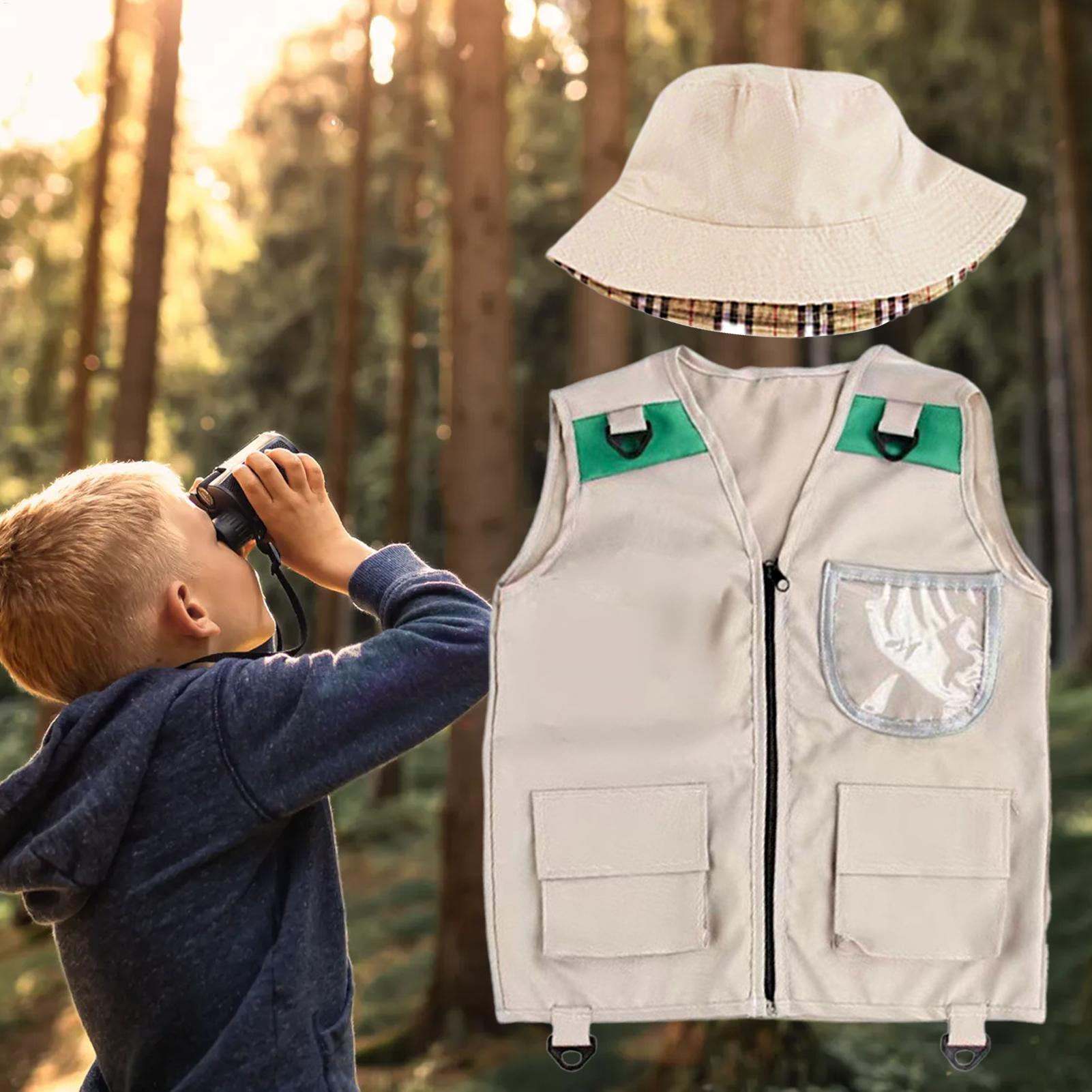 Kinder Explorer Vest en Hoed K - Outdoor Adventure Activities For Kids recensie en prijs
