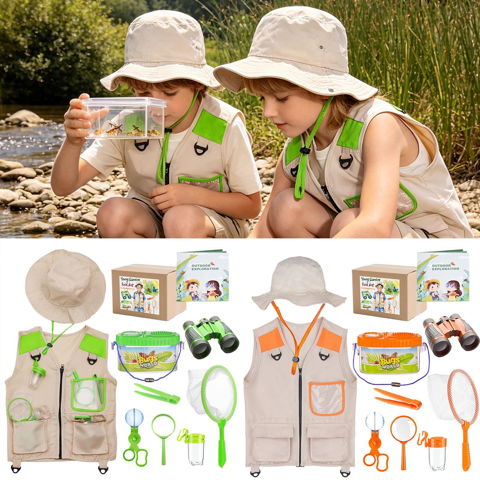 Kinderavontuurset met hoed, li - Outdoor Adventure Activities For Kids recensie en prijs