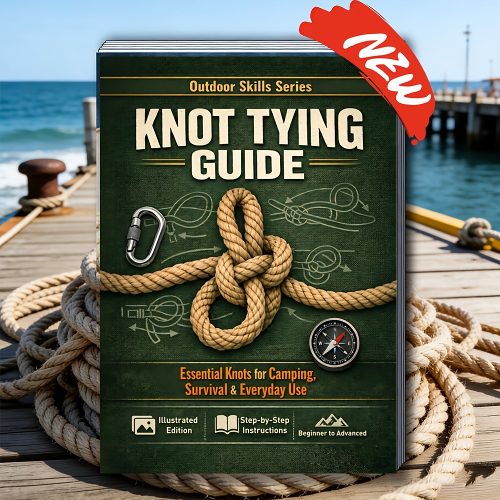 Camping Knots Manual 40 pagina - Outdoor Adventure Guide recensie en prijs