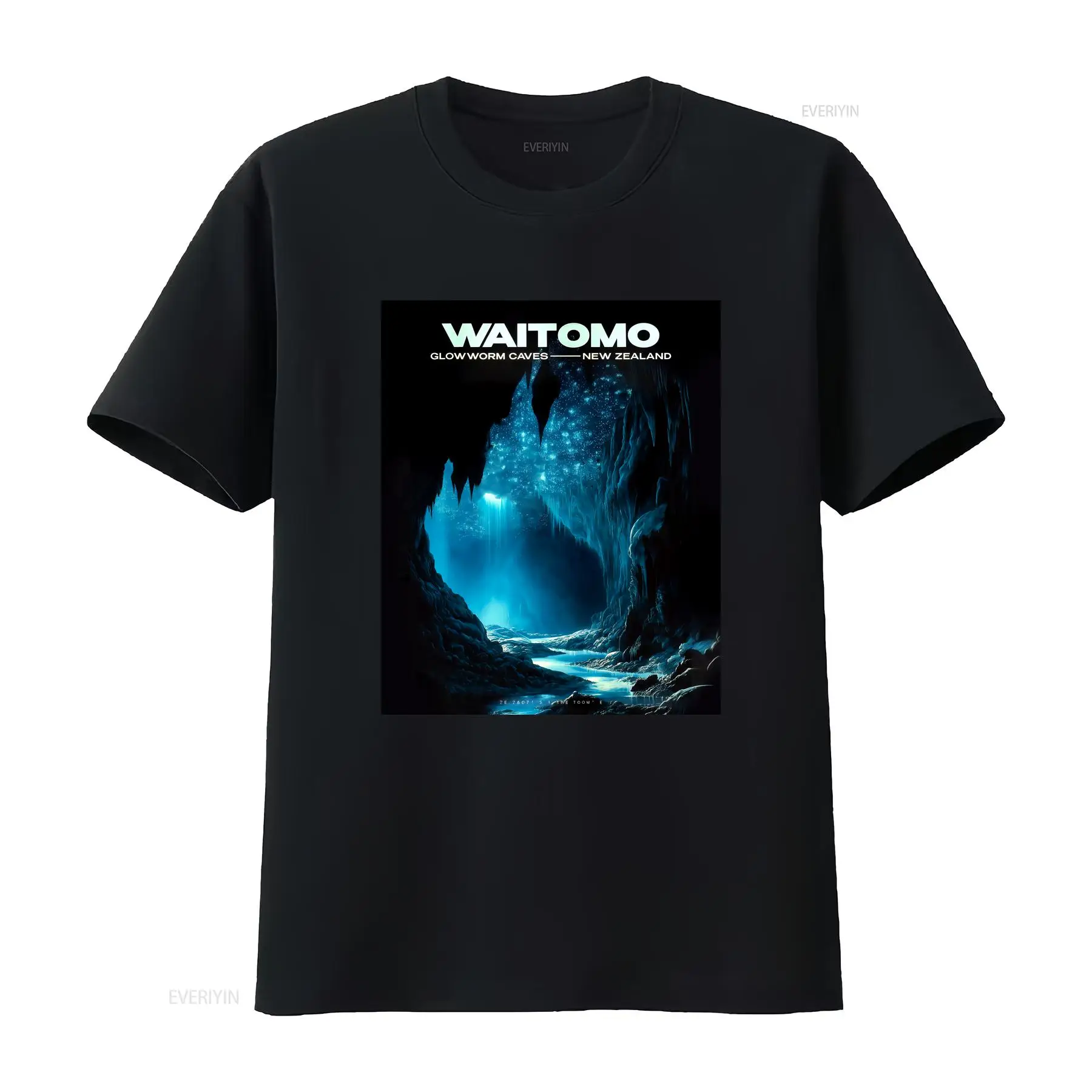 Waitomo Caves t-shirt Nieuw-Ze - Outdoor Adventure New Zealand recensie en prijs