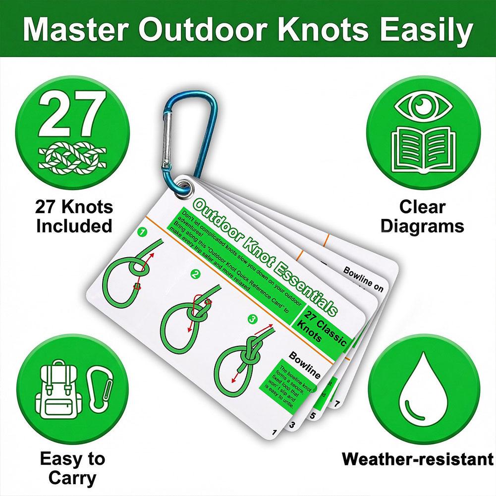 Outdoor Knots Pocket Guide Wat - Outdoor Adventure Guide recensie en prijs