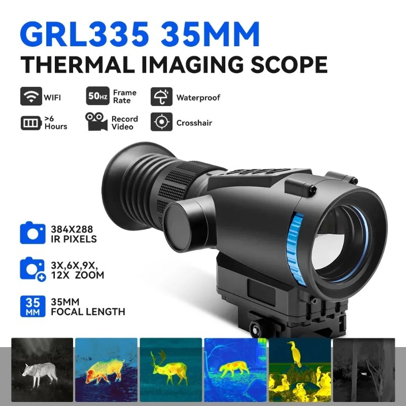 384*288 50Hz Thermische camera - Outdoor Adventure Video recensie en prijs