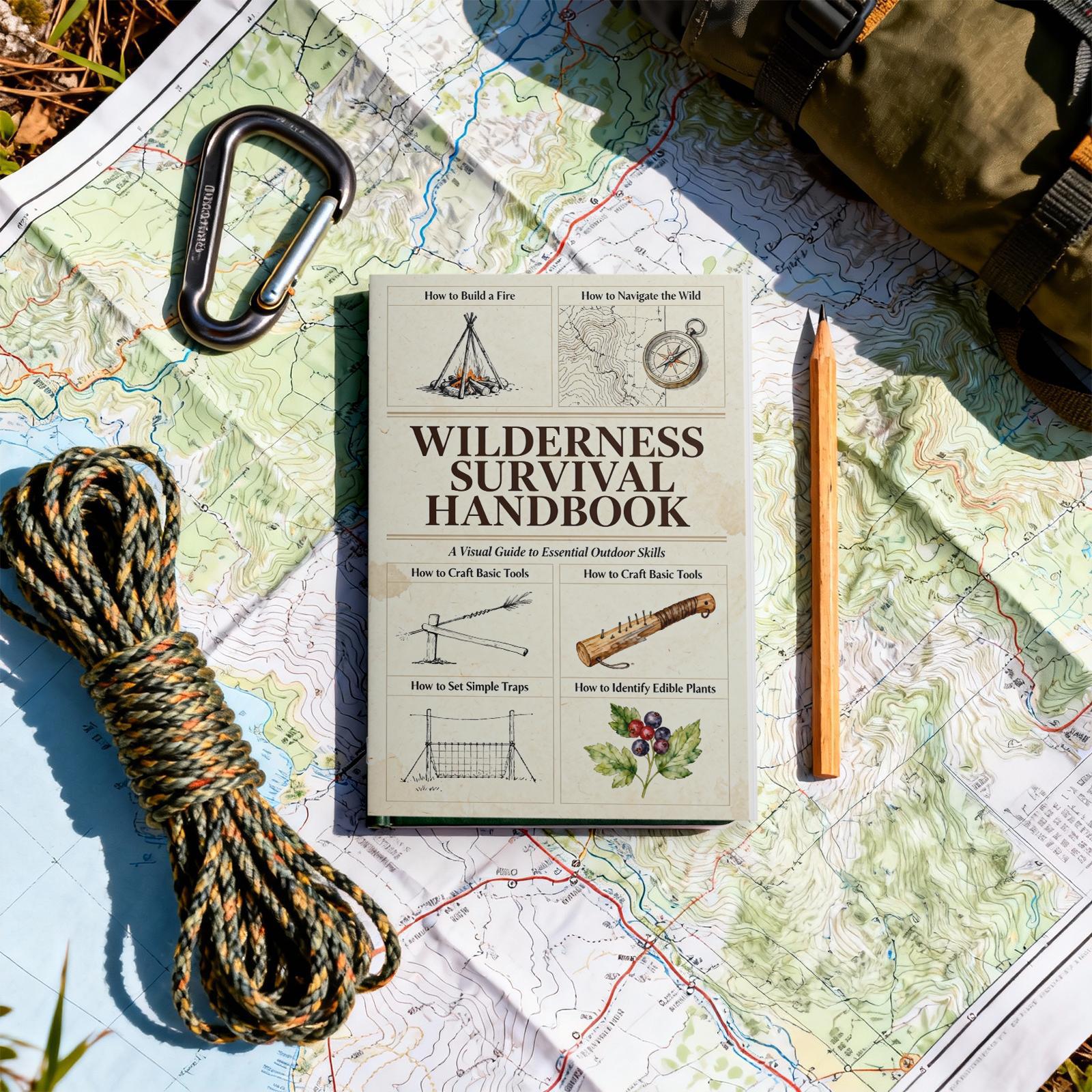 Wilderness Survival Guide Hand - Outdoor Adventure Guide recensie en prijs