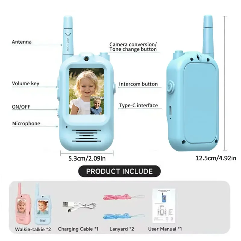 2 stuks kinder video walkie-ta - Outdoor Adventure Video recensie en prijs
