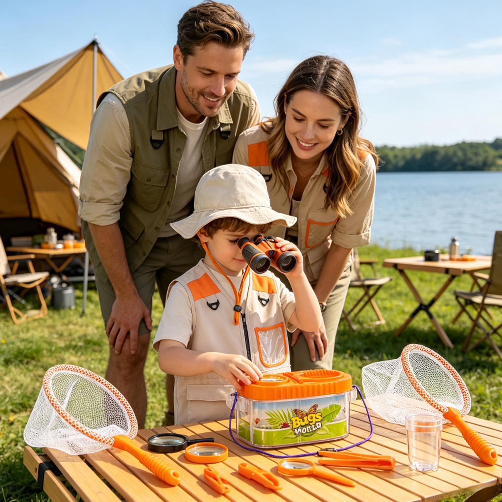 Kinderavontuurset met vergroot - Outdoor Adventure Activities For Kids recensie en prijs