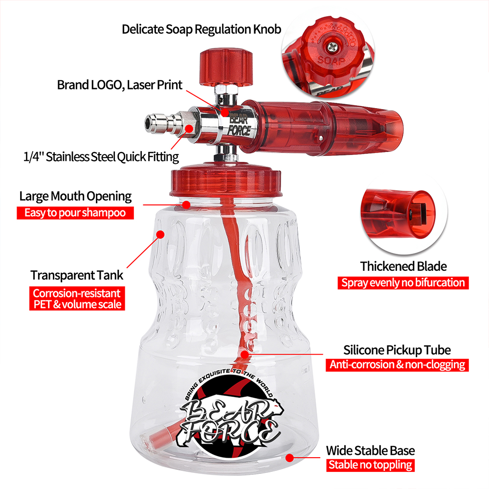 Hogedrukreiniger Aluminium Sch - Bear Spray Clip recensie en prijs