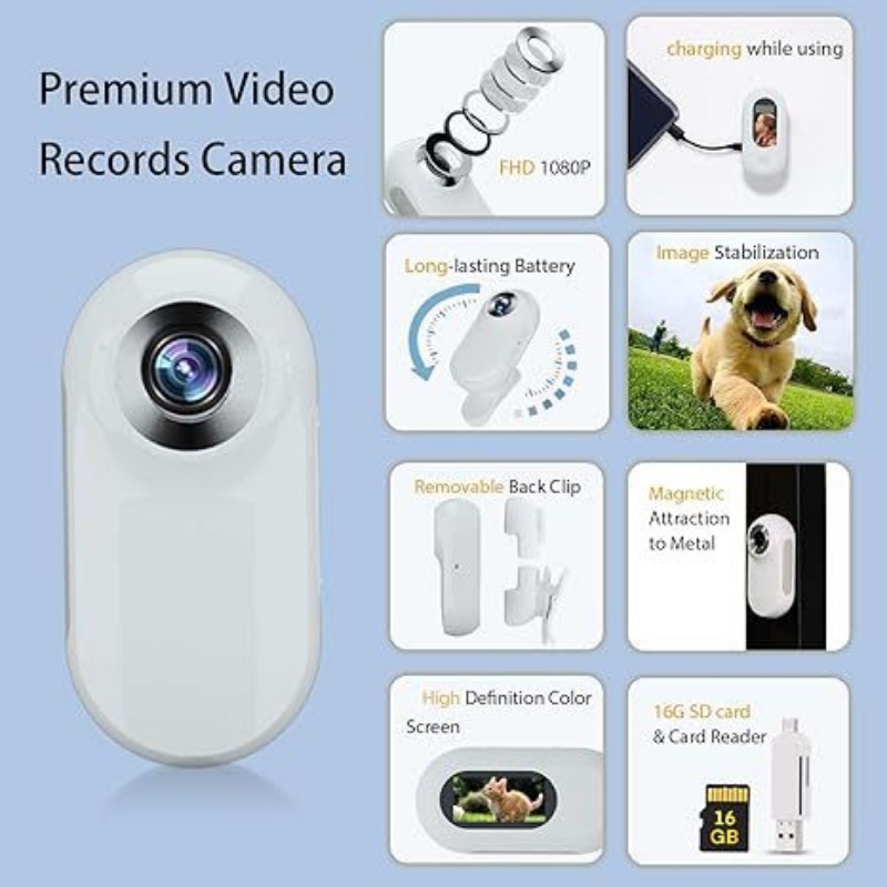 Huisdierhalsbandcamera-waterdi - Outdoor Adventure Video recensie en prijs