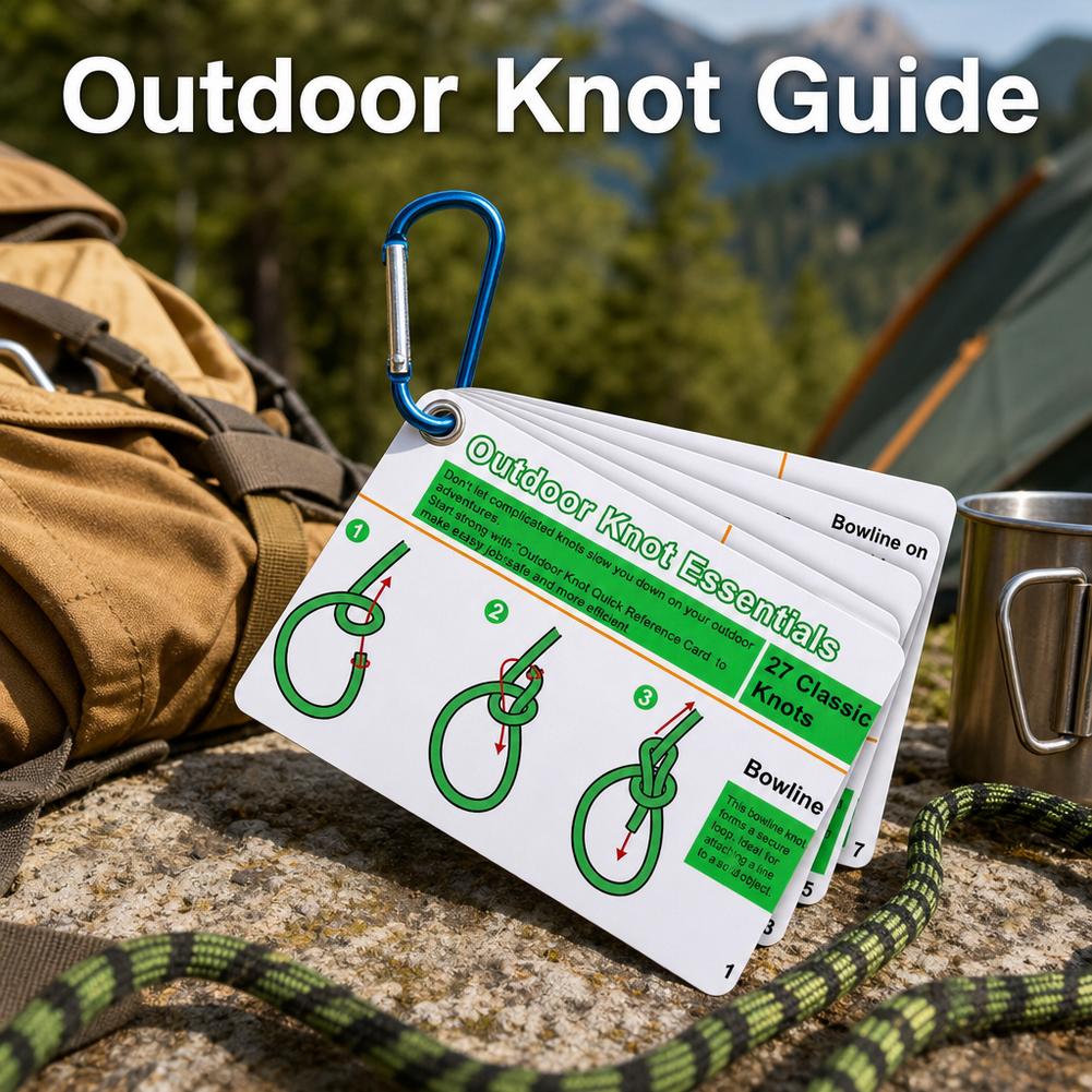 Outdoor Knots Pocket Guide Wat - Outdoor Adventure Guide recensie en prijs