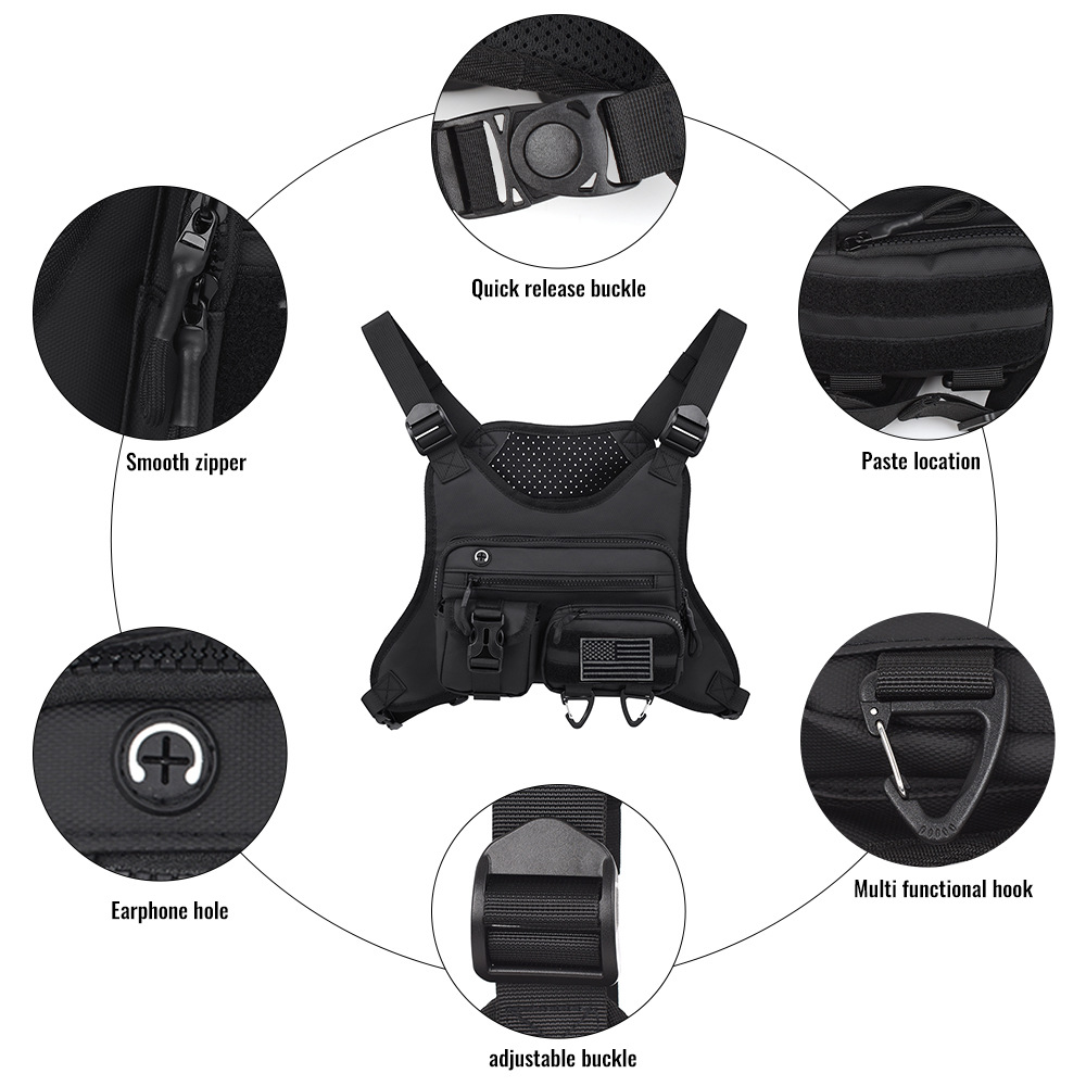 Camping Voorborst Vest Rugzak  - Outdoor Adventure Vest recensie en prijs